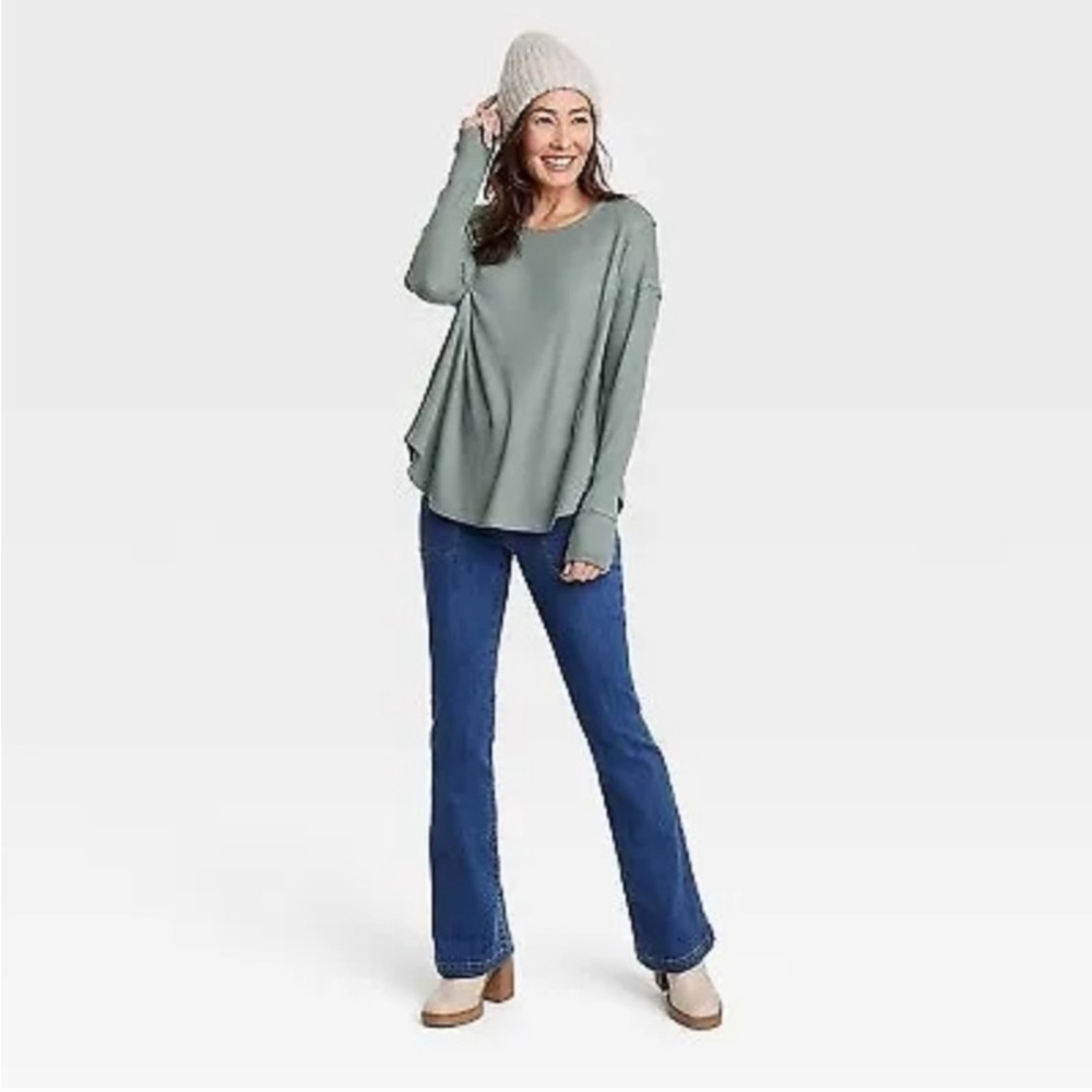Women's Long Sleeve U-Neck Tunic
Top - Knox Rose